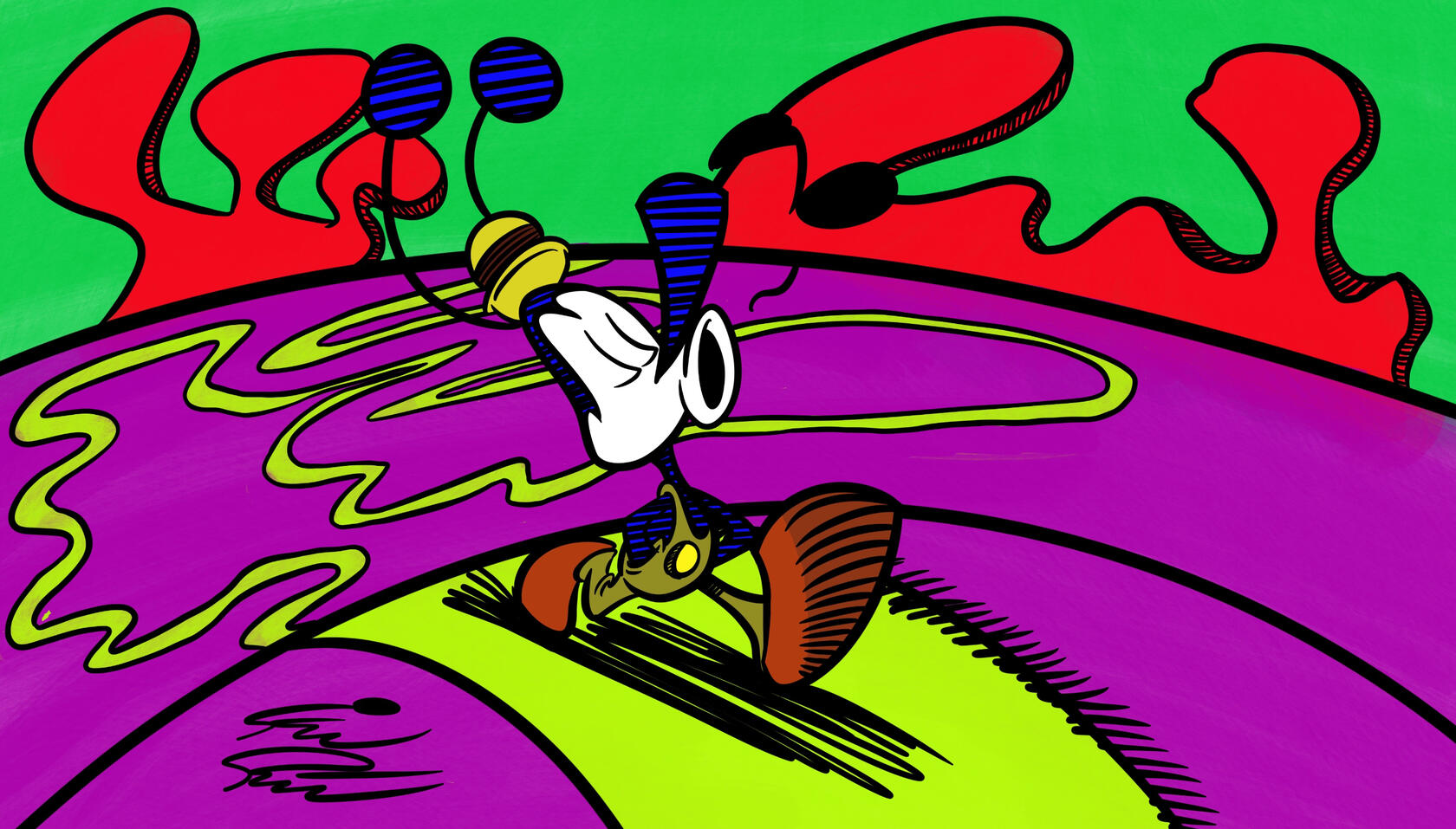 Stroll Into Abstractland